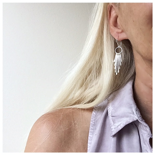 Fan Earrings